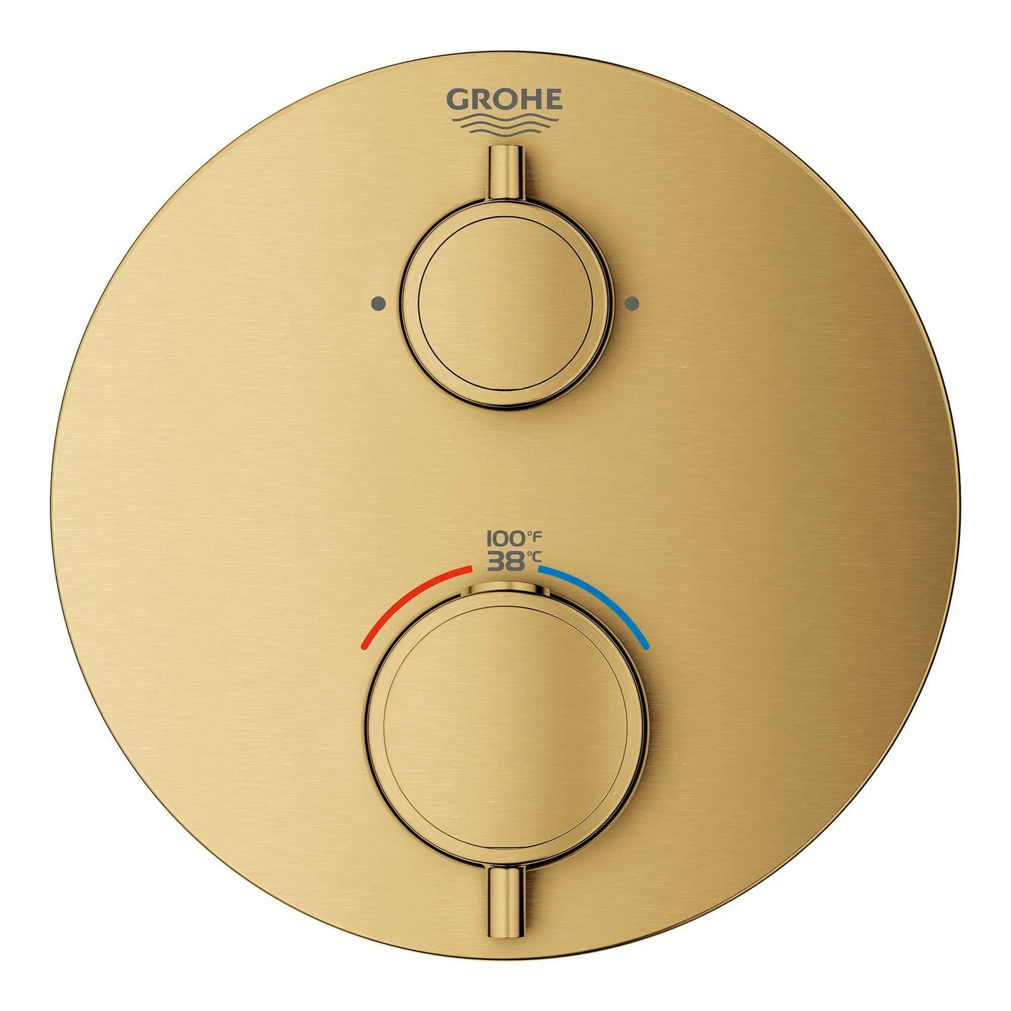 Grohe Grohtherm Dual Function 2-Handle Thermostatic Valve Trim - 24133