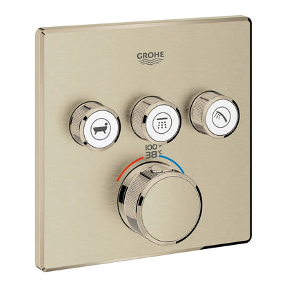 Grohe Grohtherm Smartcontrol Triple Function Thermostatic Valve Trim - 29142