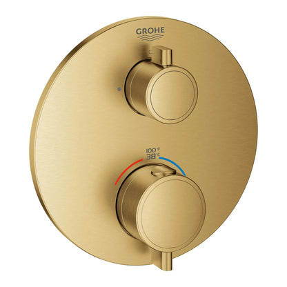Grohe Grohtherm Dual Function 2-Handle Thermostatic Valve Trim - 24133