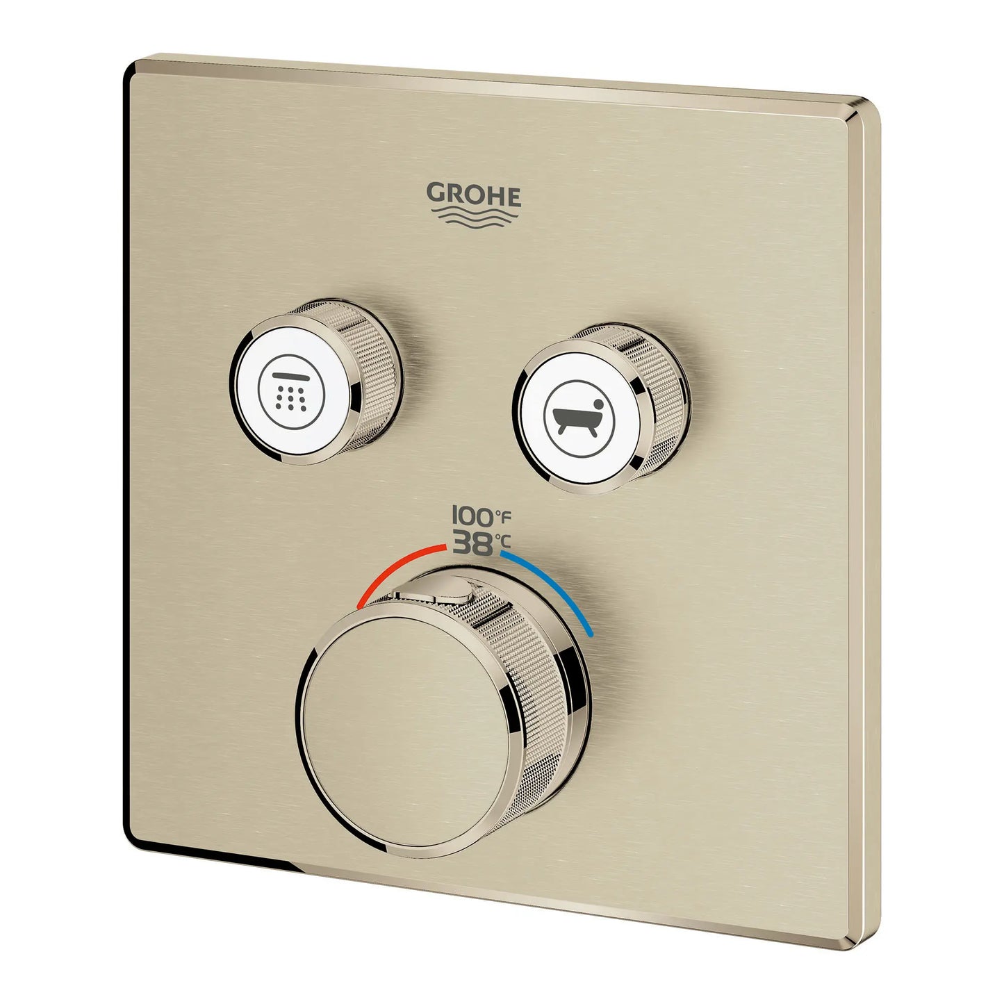 Grohe Grohtherm SmartControl Dual Function Thermostatic Valve Trim - 29141