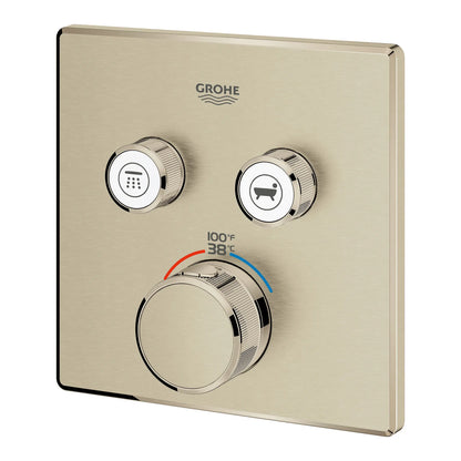 Grohe Grohtherm SmartControl Dual Function Thermostatic Valve Trim - 29141