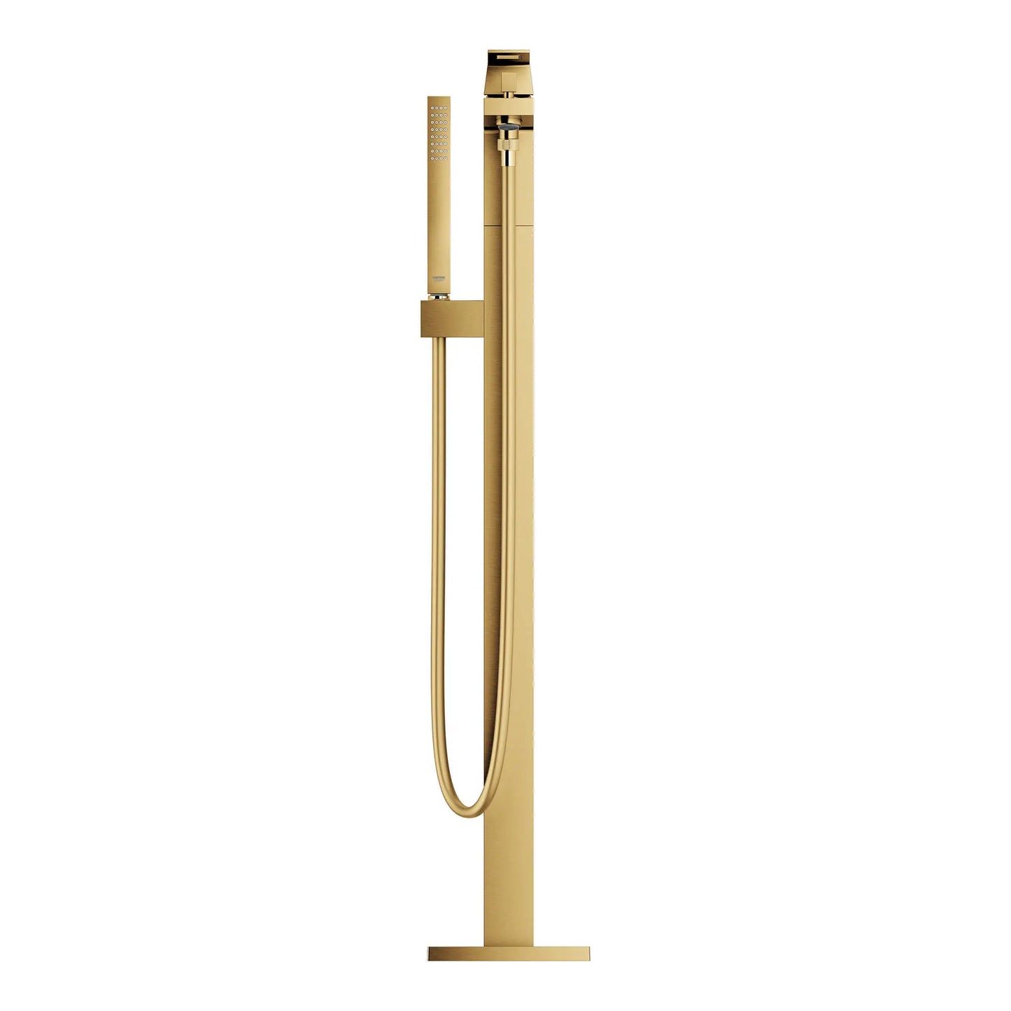 Grohe Eurocube® Single-Handle Freestanding Tub Faucet With 6.6 L/Min (1.75 Gpm) Hand Shower