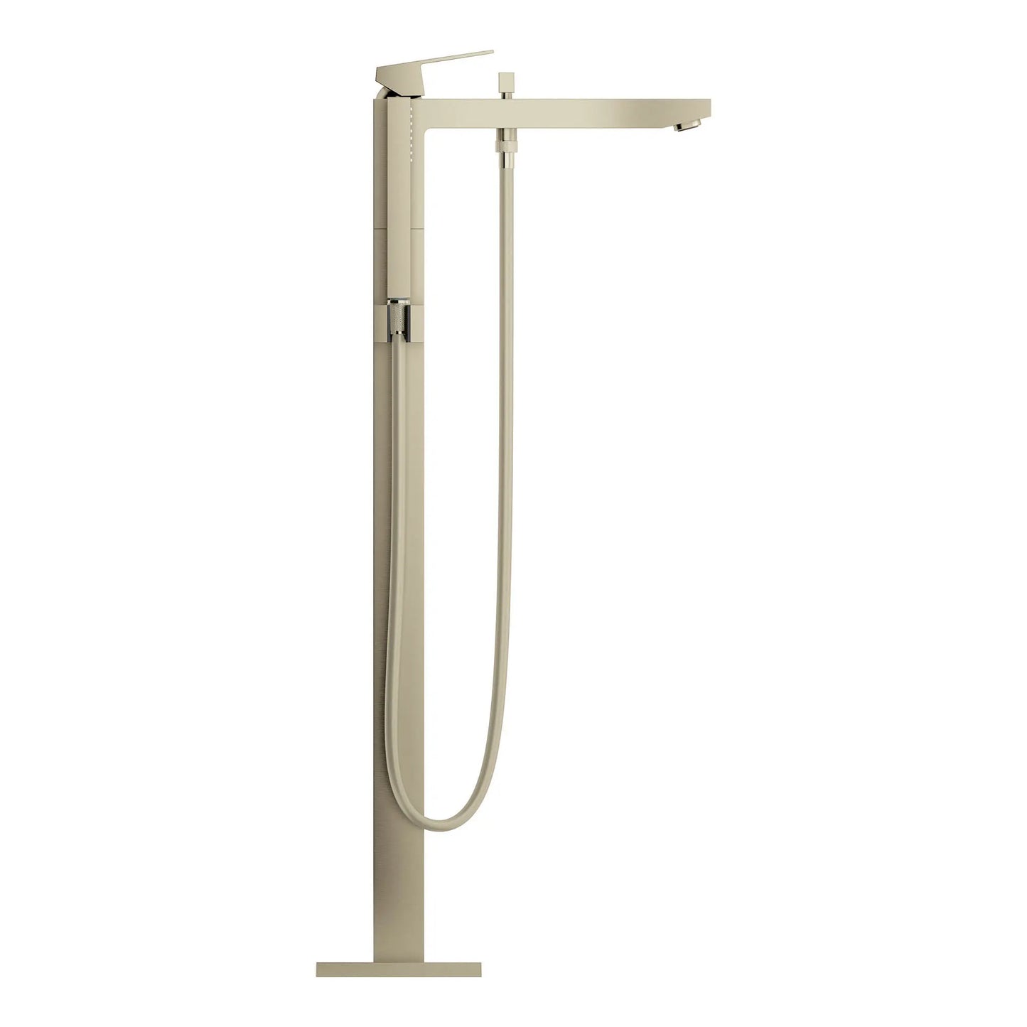 Grohe Eurocube® Single-Handle Freestanding Tub Faucet With 6.6 L/Min (1.75 Gpm) Hand Shower