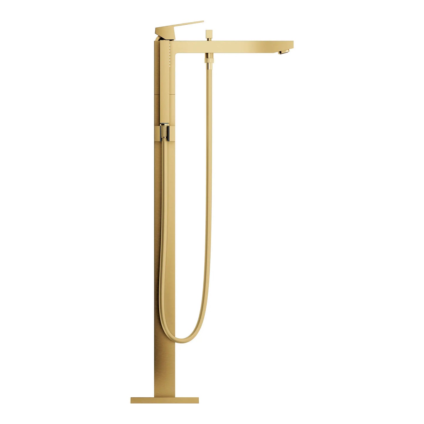 Grohe Eurocube® Single-Handle Freestanding Tub Faucet With 6.6 L/Min (1.75 Gpm) Hand Shower