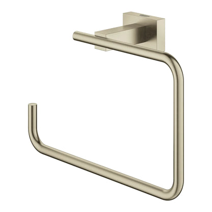 Grohe Essentials Cube 8" Towel Ring - 40510