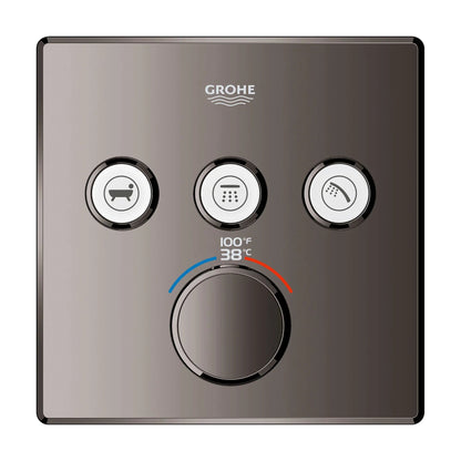 Grohe Grohtherm Smartcontrol Triple Function Thermostatic Valve Trim - 29142