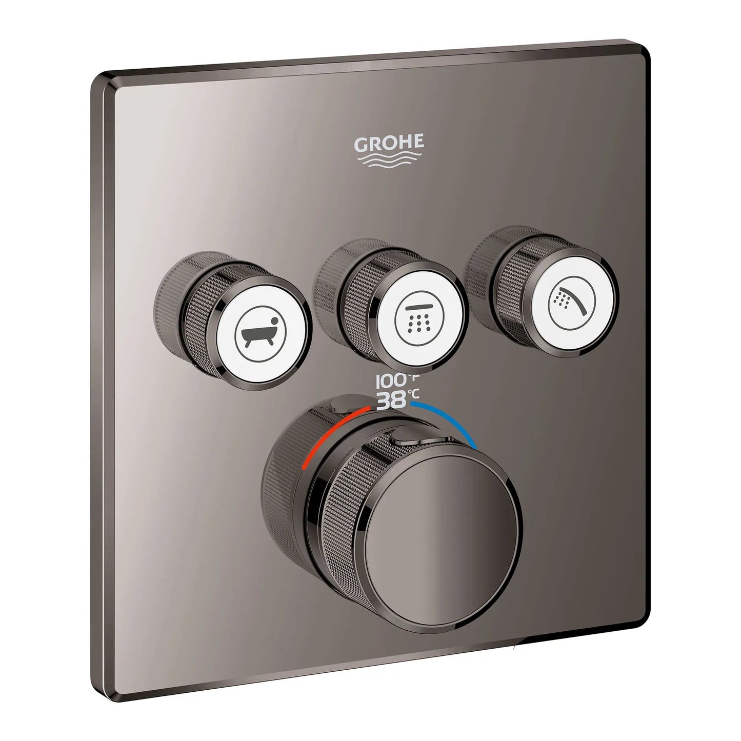 Grohe Grohtherm Smartcontrol Triple Function Thermostatic Valve Trim - 29142