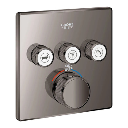 Grohe Grohtherm Smartcontrol Triple Function Thermostatic Valve Trim - 29142