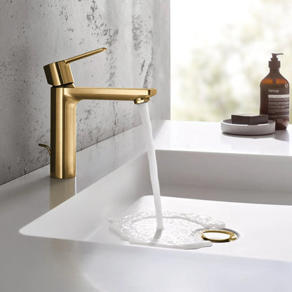 Grohe Lineare Single Hole Single-Handle S-Size Bathroom Faucet 4.5 L/min (1.2 gpm) - 23794