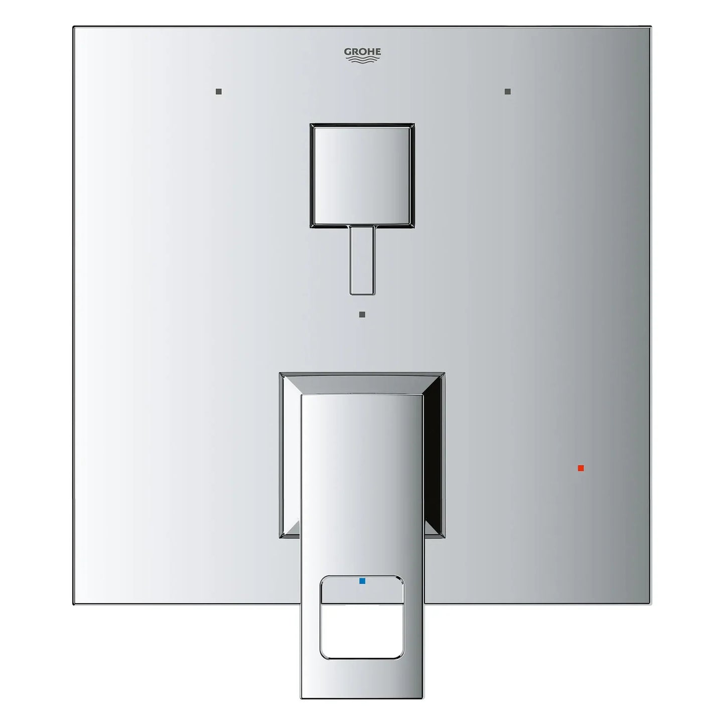 Grohe Eurocube Pressure Balance Valve Trim With 3-Way Diverter With Cartridge - 29426