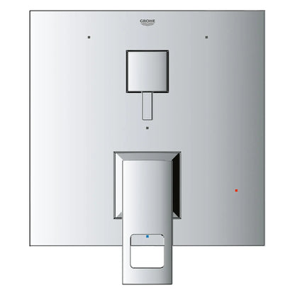 Grohe Eurocube Pressure Balance Valve Trim With 3-Way Diverter With Cartridge - 29426