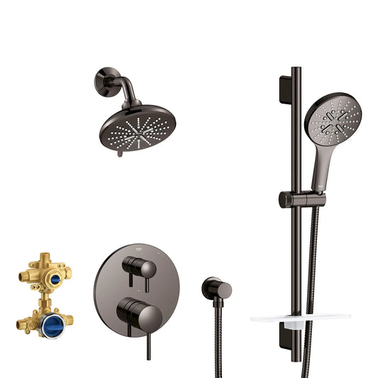 Grohe Timeless 2-Handle Pressure Balance Rainshower Bundle 29431