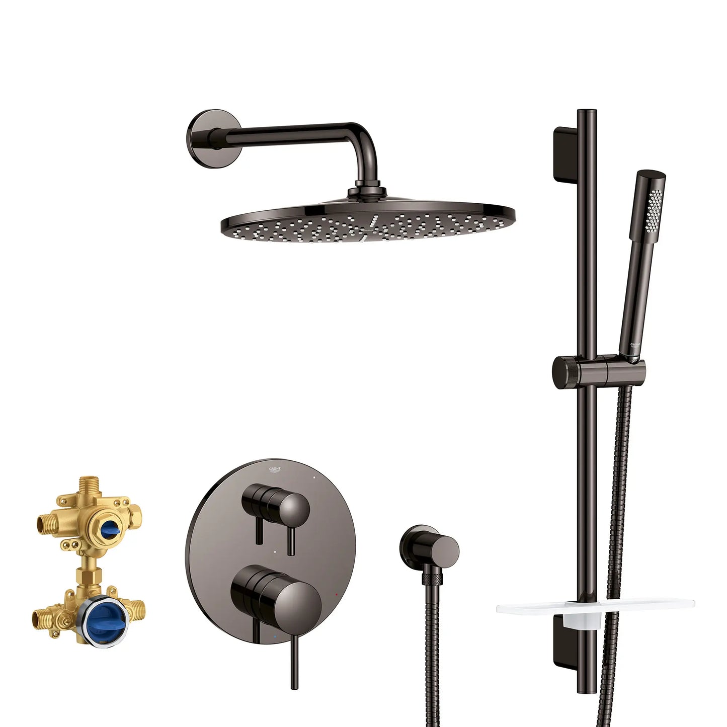Grohe Timeless 2-Handle Pressure Balance Rainshower Bundle