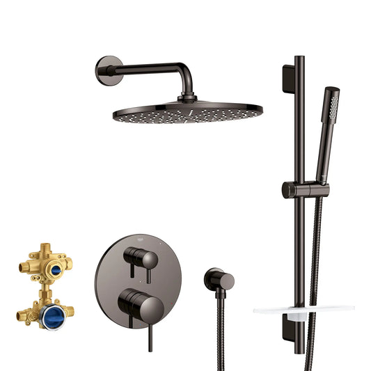 Grohe Timeless 2-Handle Pressure Balance Rainshower Bundle