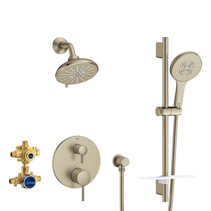 Grohe Timeless 2-Handle Pressure Balance Rainshower Bundle 29431