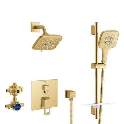 Grohe Eurocube Pressure Balance Shower Set with Rough-In