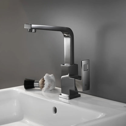 Grohe Eurocube Single Hole Single-Handle L-Size Bathroom Faucet 4.5 L/min (1.2 gpm) - 23184