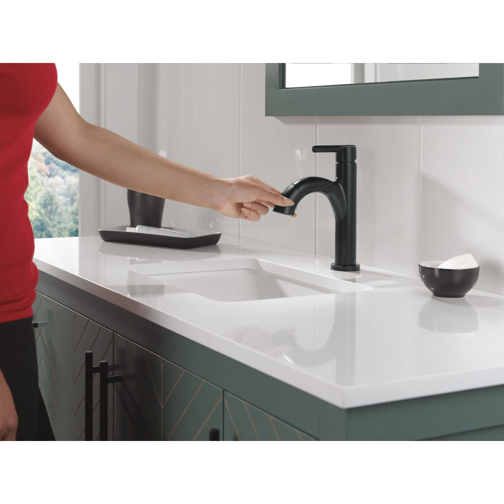 Delta Single Handle Pull-Down Bathroom Faucet - 15749LF