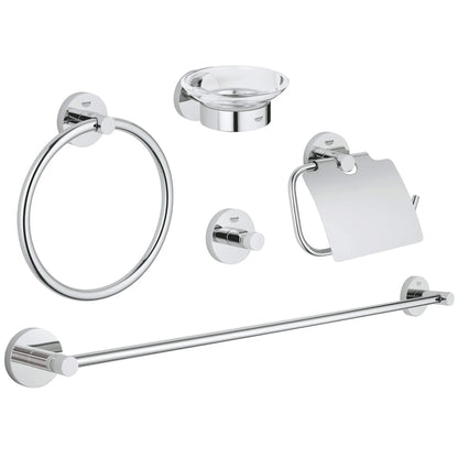 Grohe Essentials 5-in-1 Accessory Set - 40344