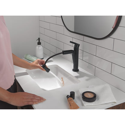 Delta Single Handle Pull-Down Bathroom Faucet - 15849LF