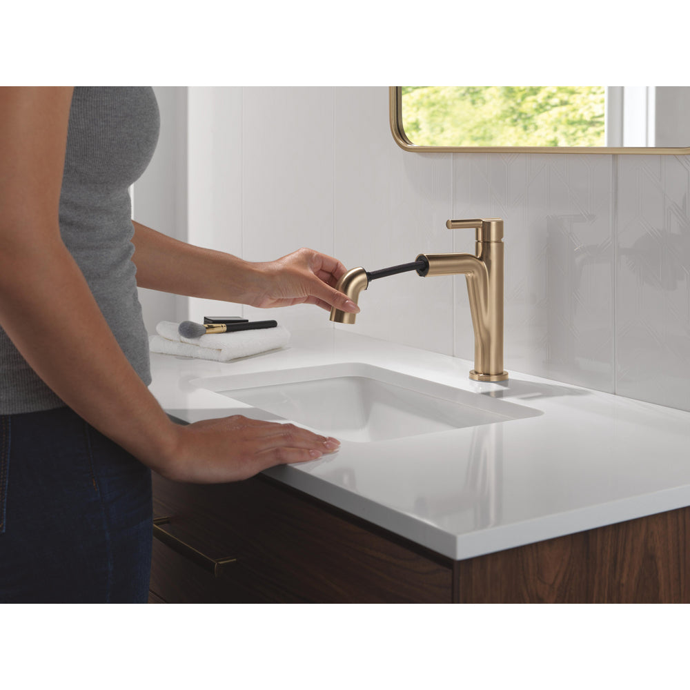 Delta Single Handle Pull-Down Bathroom Faucet - 15849LF