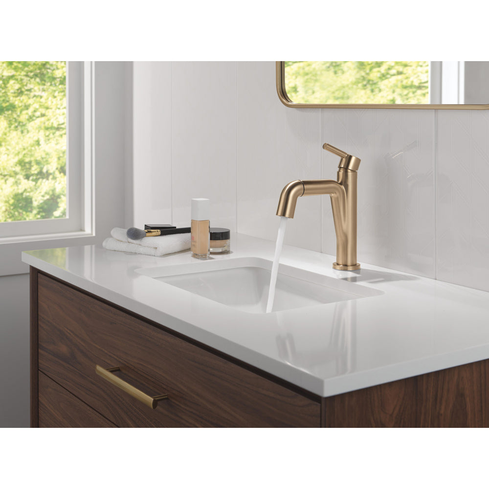 Delta Single Handle Pull-Down Bathroom Faucet - 15849LF