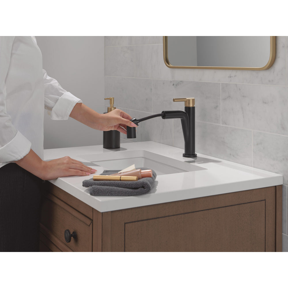 Delta Single Handle Pull-Down Bathroom Faucet - 15849LF