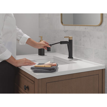 Delta Single Handle Pull-Down Bathroom Faucet - 15849LF