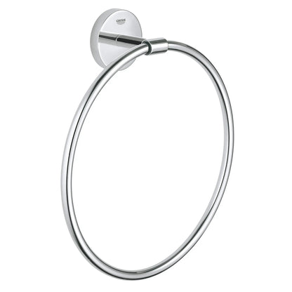 Grohe Bau Cosmopolitan 8" Towel Ring - 40460