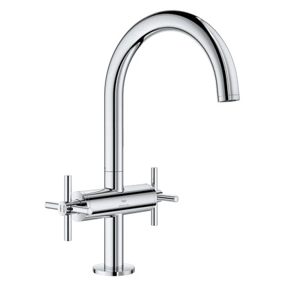 Grohe Atrio New Single Hole Two-Handle L-Size Bathroom Faucet without Handles, 1.2 GPM (4.5 L/min) - 21146