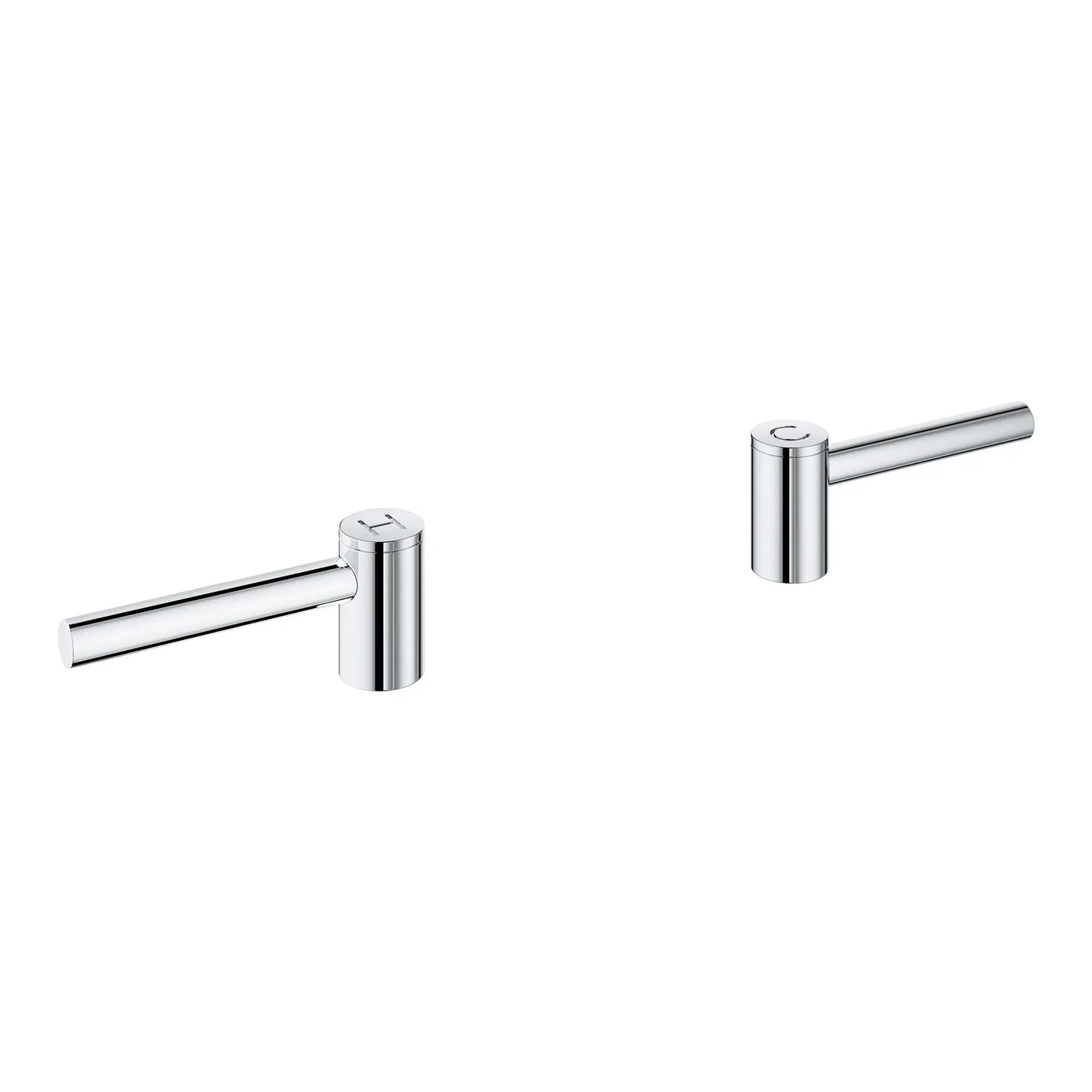 Grohe Atrio New Lever Handles for Bathroom Sink Faucet (Pair) - 14216