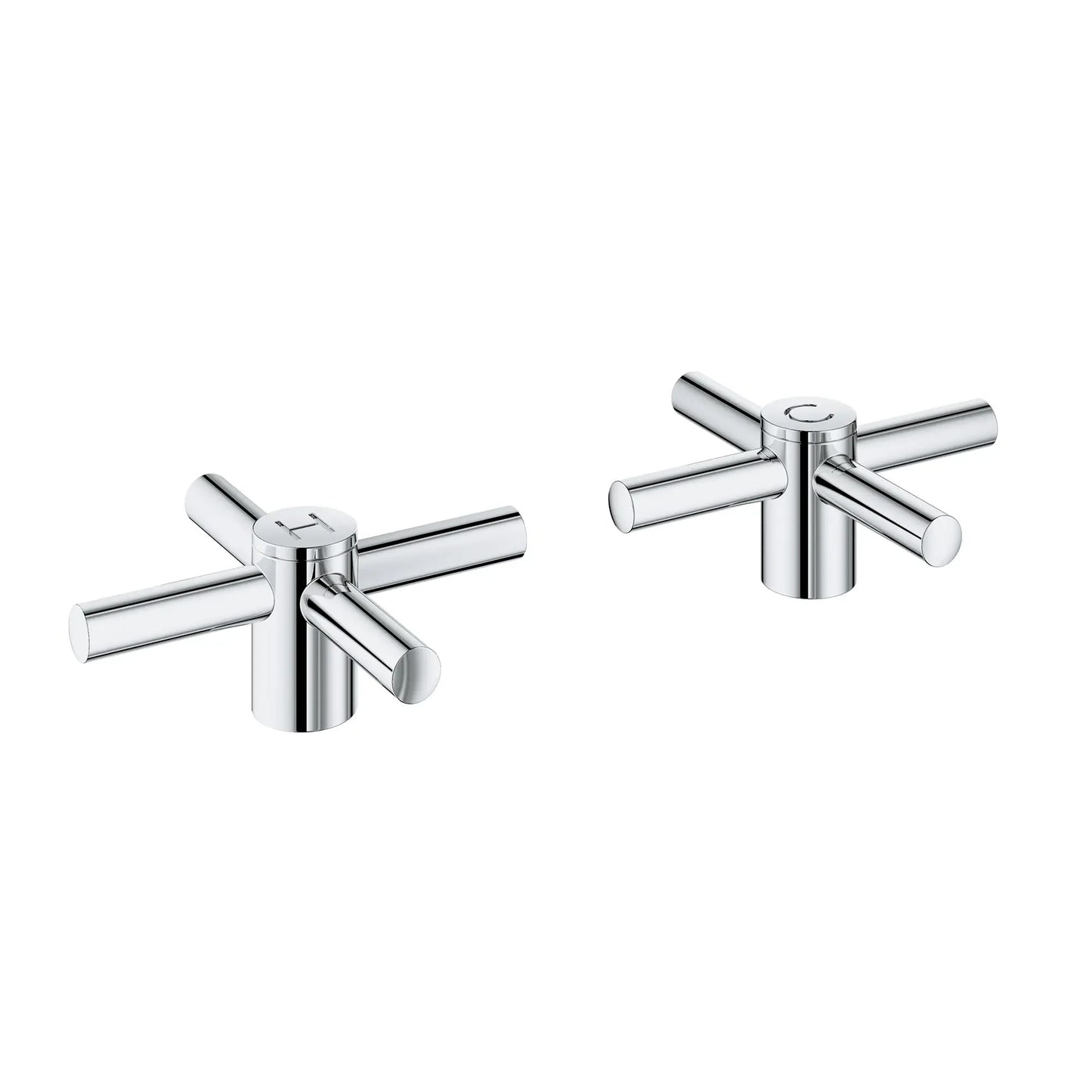 Grohe Atrio New Cross Handles for Bathroom Sink Faucet (Pair) - 14215