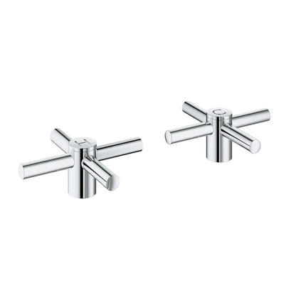 Grohe Atrio New Cross Handles for Bathroom Sink Faucet (Pair) - 14215