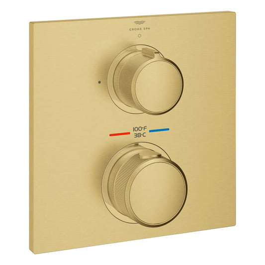 Grohe Allure New Single Function 2-Handle Thermostatic Valve Trim - 29177