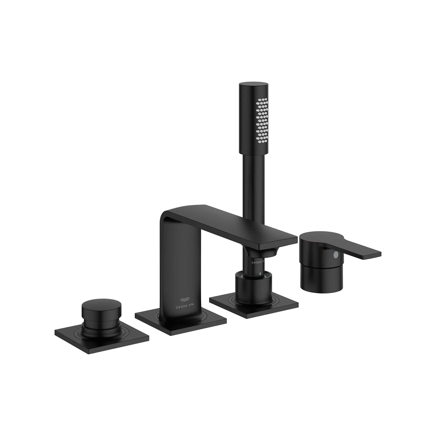 Grohe Allure New 4-Hole Single-Handle Deck Mount Roman Tub Faucet With 1.75 GPM Hand Shower
