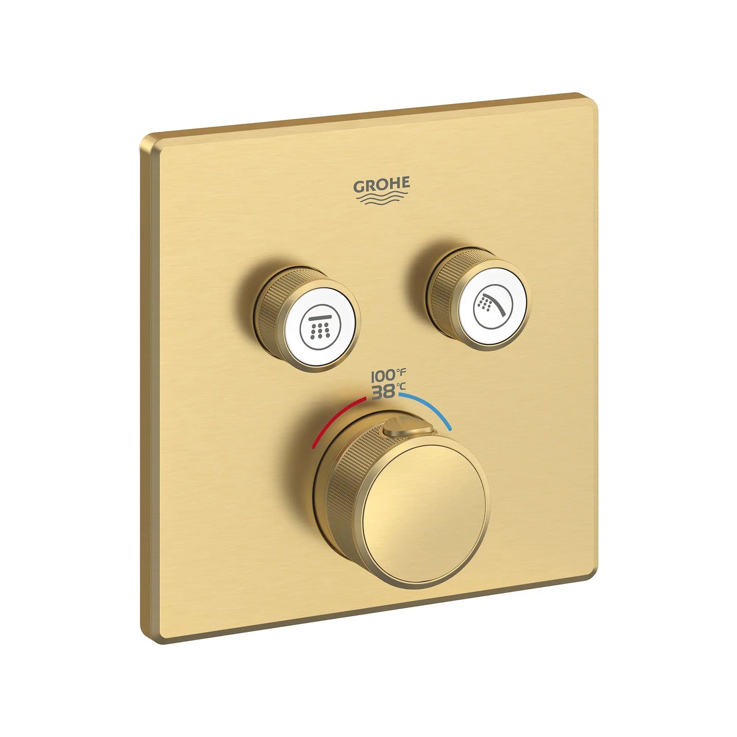 Grohe Grohtherm SmartControl Dual Function Thermostatic Valve Trim - 29141