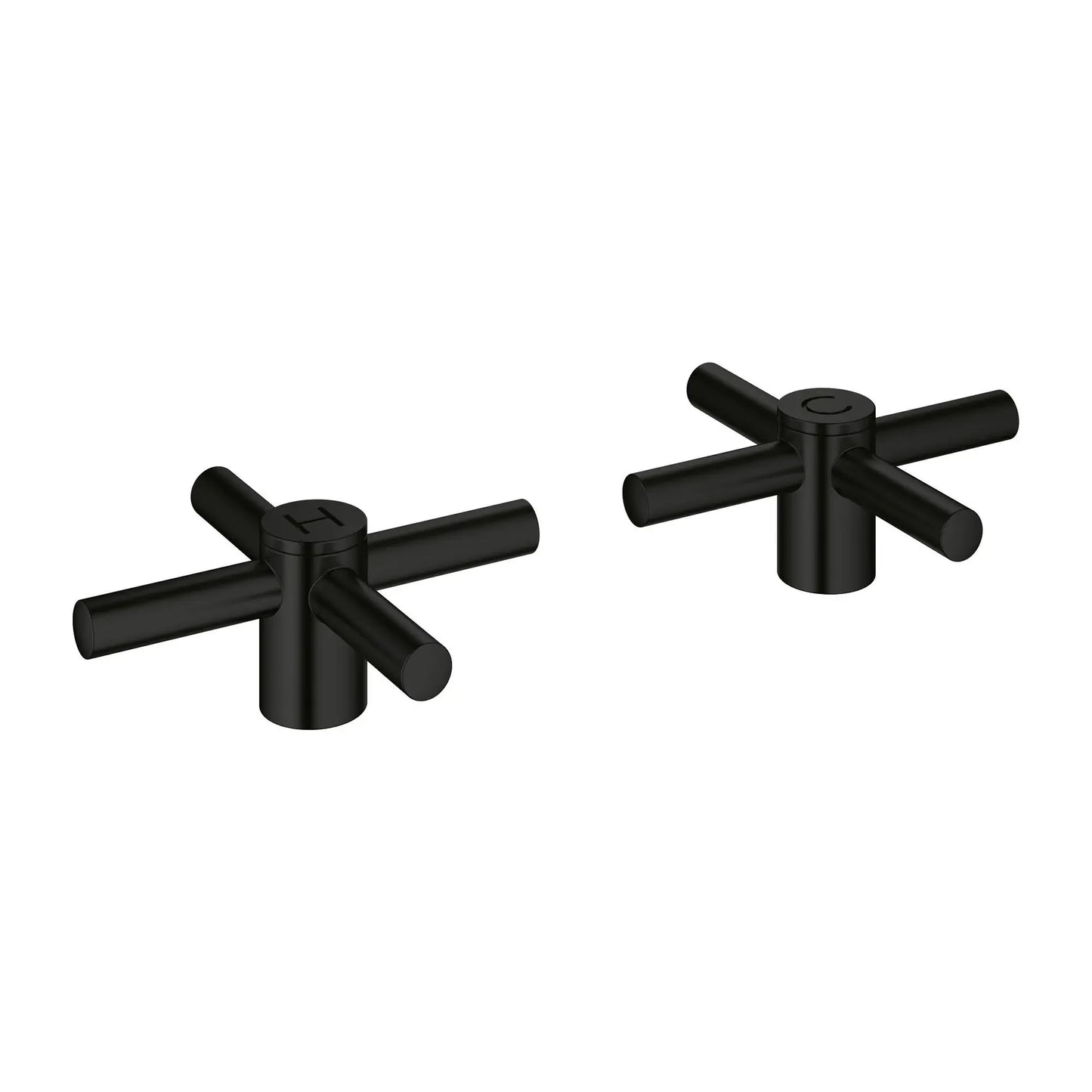 Grohe Atrio New Cross Handles for Bathroom Sink Faucet (Pair) - 14215