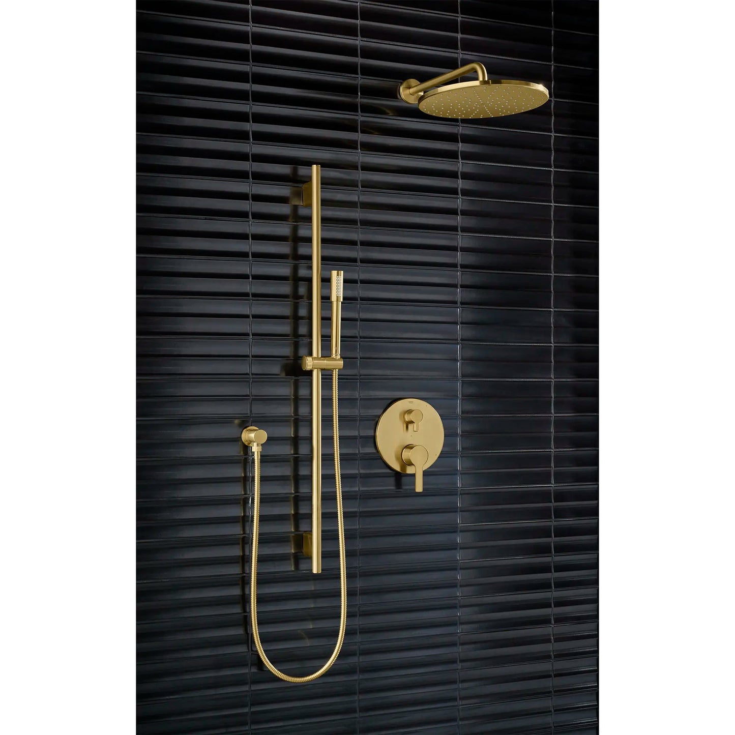 Grohe Rainshower 310 Mono Shower Head, 12" - 1 Spray, 6.6 L/min (1.75 gpm) - 26569