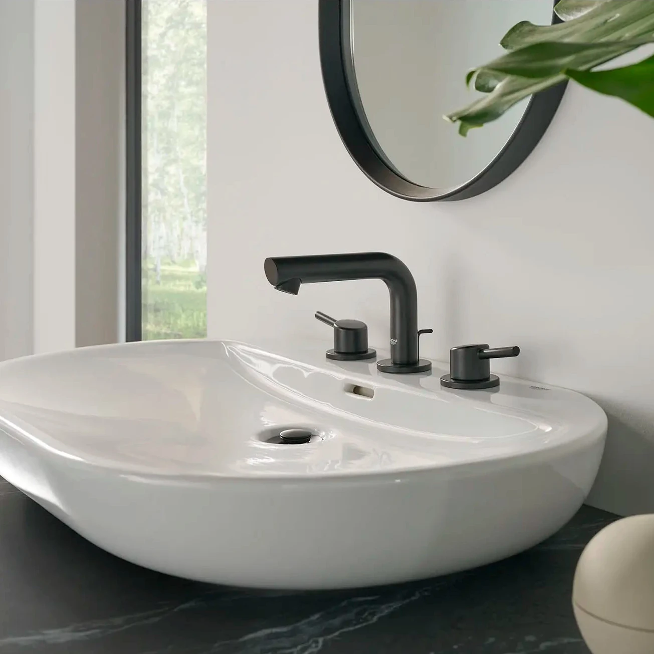 Grohe Concetto 8" Widespread 2-Handle S-Size Bathroom Faucet 4.5 L/min (1.2 GPM) - 20572