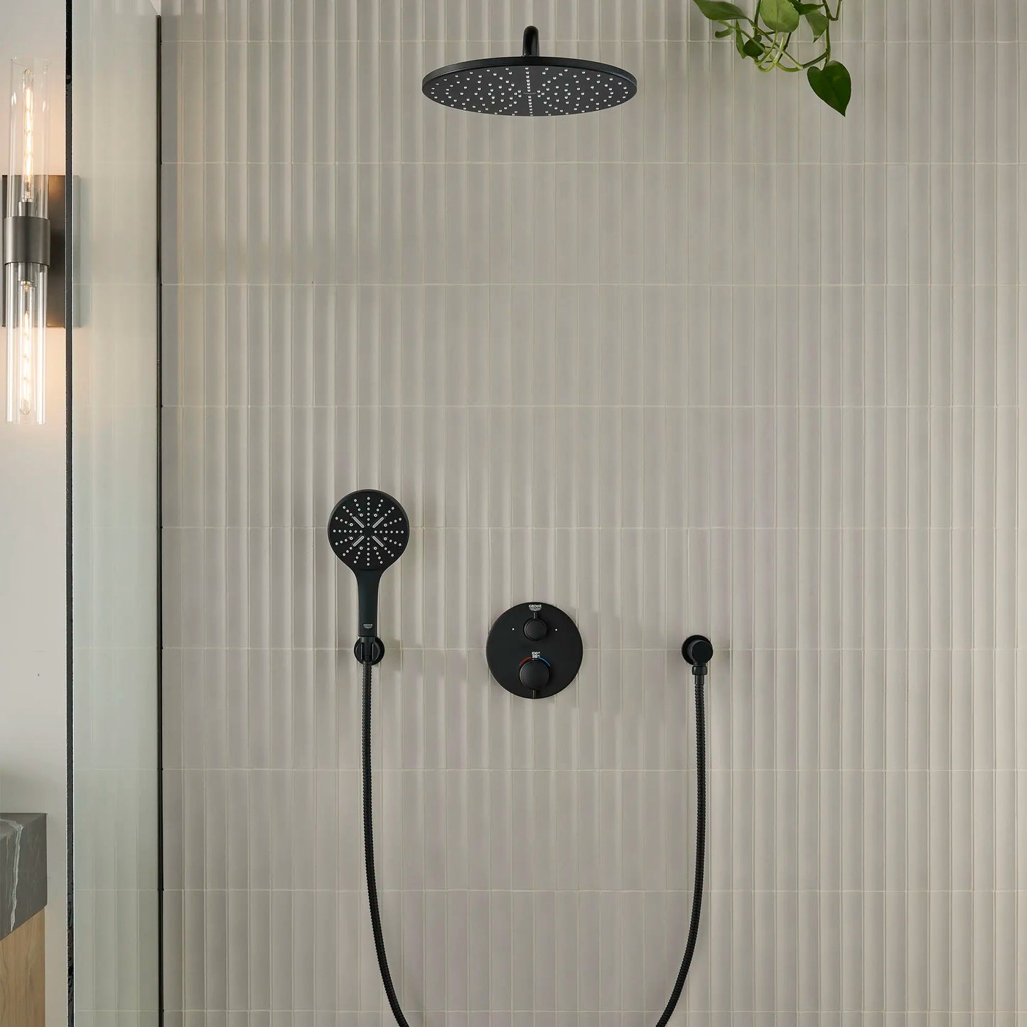Grohe Grohtherm Dual Function 2-Handle Thermostatic Valve Trim - 24133