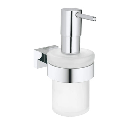 Grohe Essentials Cube Soap Dispenser with Holder - 40756