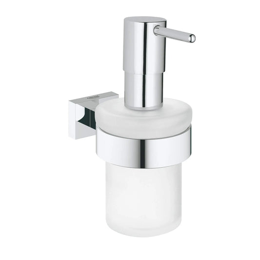 Grohe Essentials Cube Soap Dispenser with Holder - 40756
