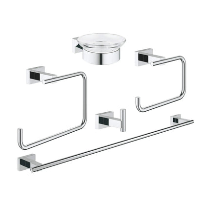 Grohe Essentials Cube 5-in-1 Accessory Set - 40758