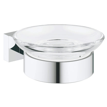 Grohe Essentials Cube Soap Dish with Holder - 40754