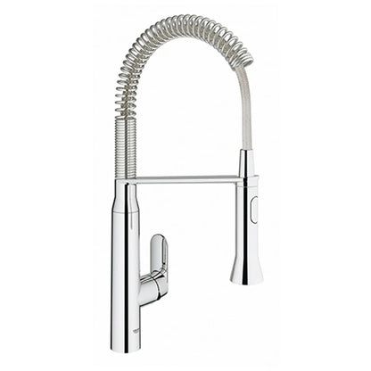Grohe K7 Medium Single-Handle Semi-Pro Dual Spray Kitchen Faucet 1.75 GPM
