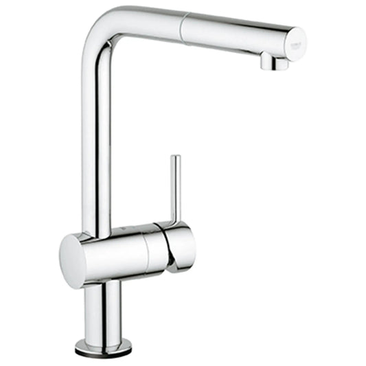 Grohe Single-Handle Pull-Out Kitchen Faucet Single Spray 1.75 GPM with Touch Technology - 30218