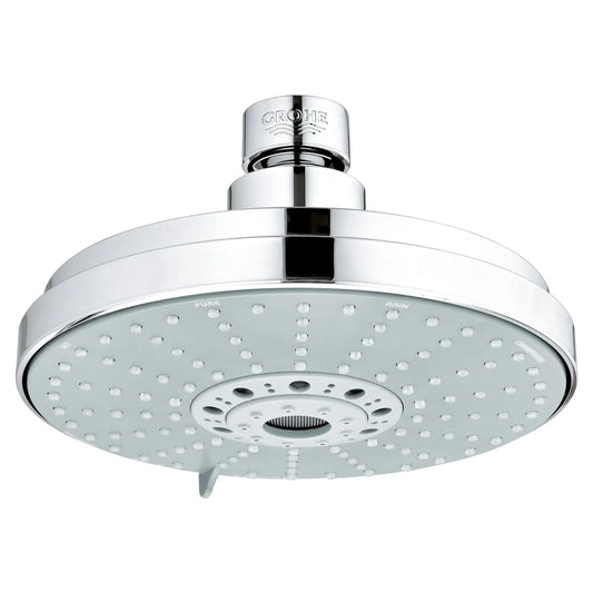 Grohe Rainshower™ Cosmopolitan 160 Shower Head, 6-1/4" - 4 Sprays, 9.5 L/min (2.5 gpm) - 27135