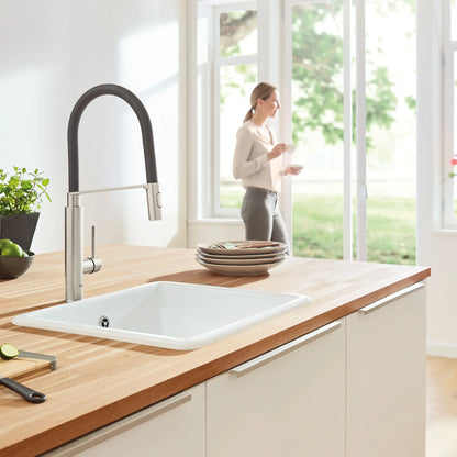Grohe Concetto Single-Handle Semi-Pro Dual Spray Kitchen Faucet (1.75 gpm) - 31492