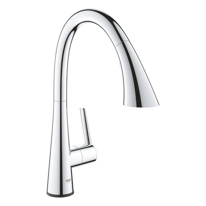 Grohe Single-Handle Pull Down Kitchen Faucet Triple Spray 6.6 L/min (1.75 gpm) with Touch Technology - 30205
