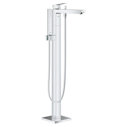 Grohe Eurocube® Single-Handle Freestanding Tub Faucet With 6.6 L/Min (1.75 Gpm) Hand Shower